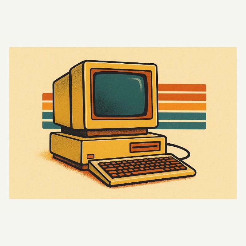 Retro Computer 80er