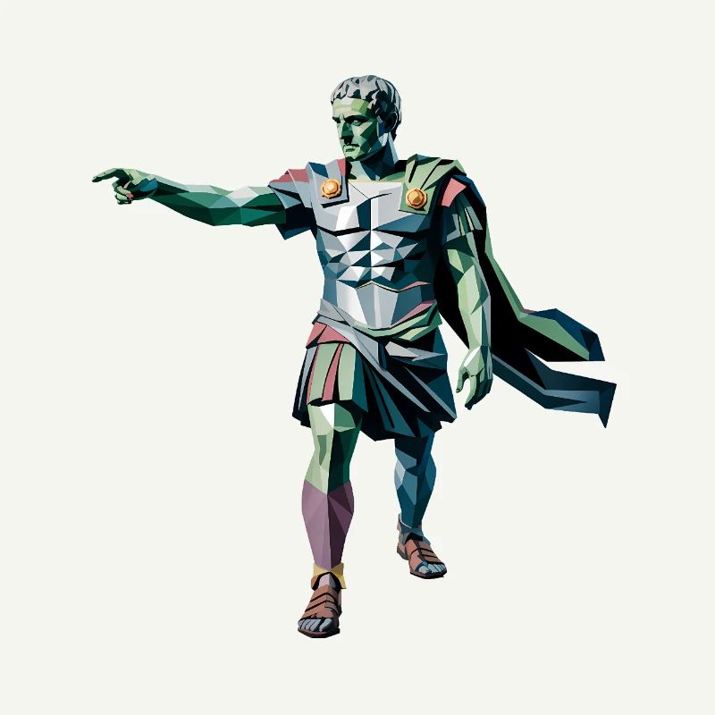 Caesar - Logo de l’histoire cool
