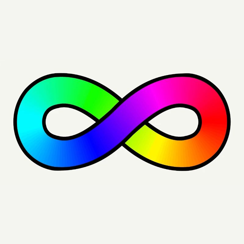 Autism Rainbow Infinity