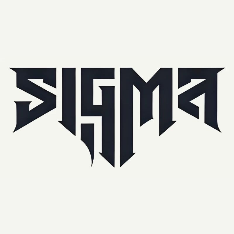 Sigma Glyphs in Tough Typography