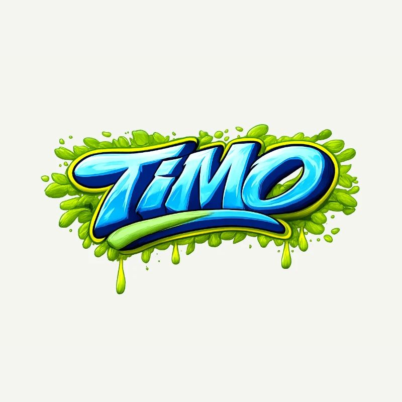 GRAFFITI NAME TIMO FOR  PERFECT GIFT PRINTABLE 