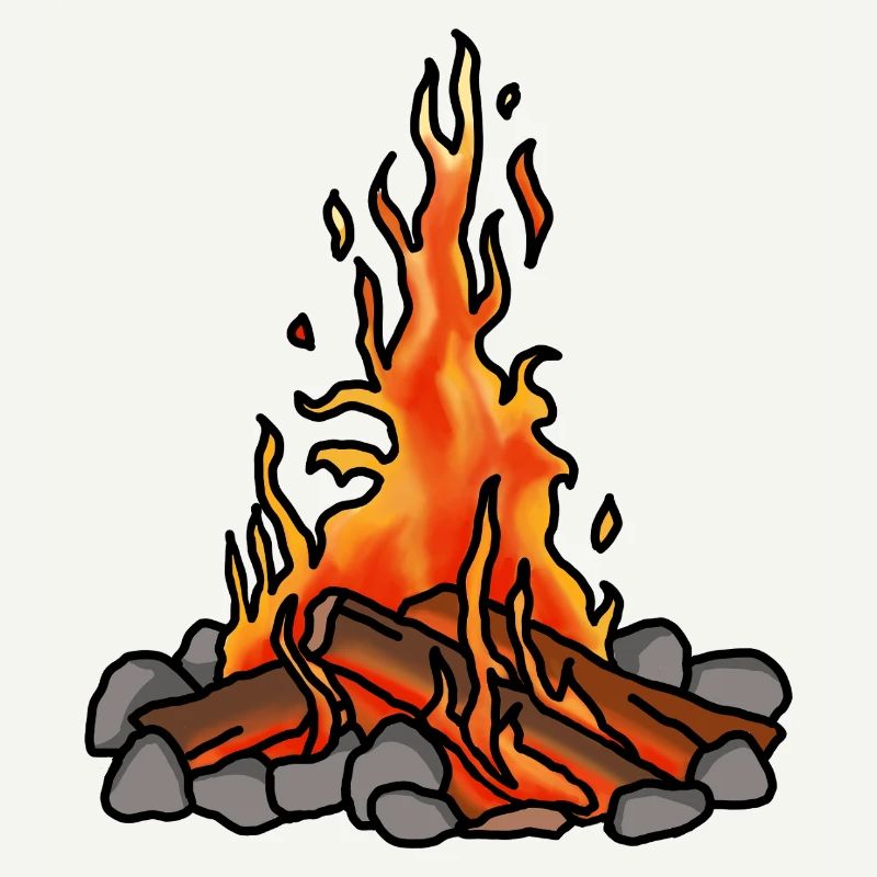 Feu de camp