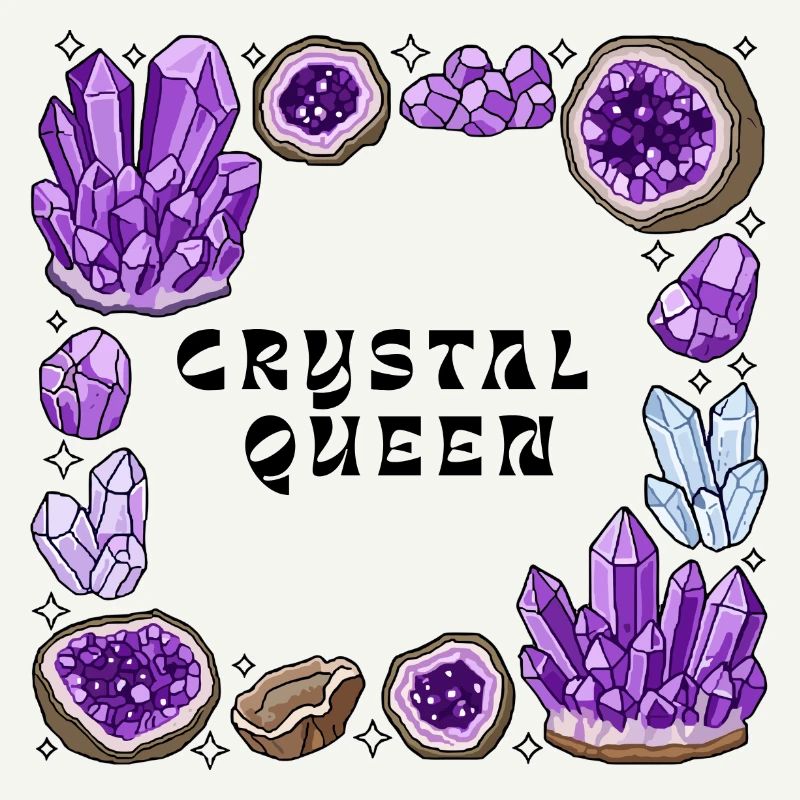 Amnetyst Crystal Geode Circle
