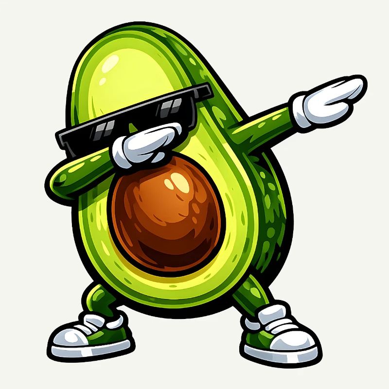 Dabbing Avocado