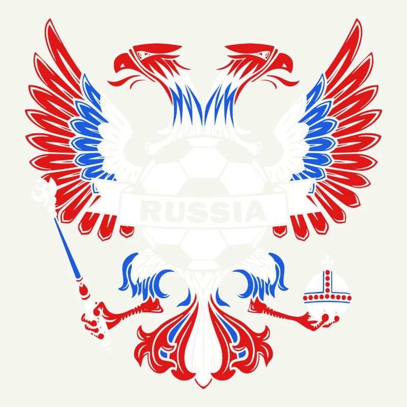 Drapeau de la Russie Moscou Poutine nation russe