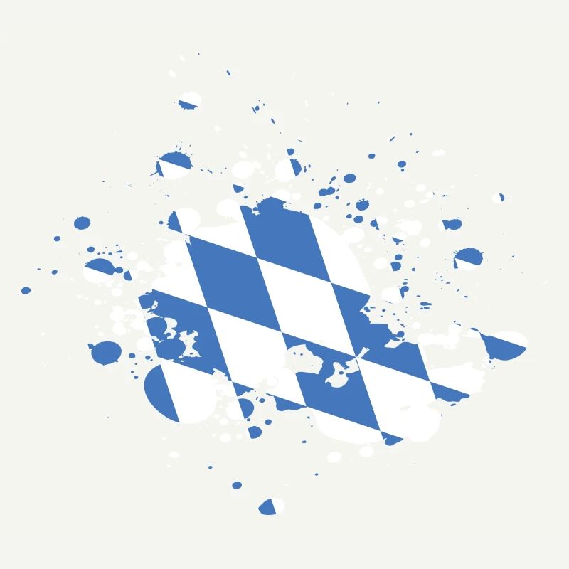 Drapeau de la Bavière