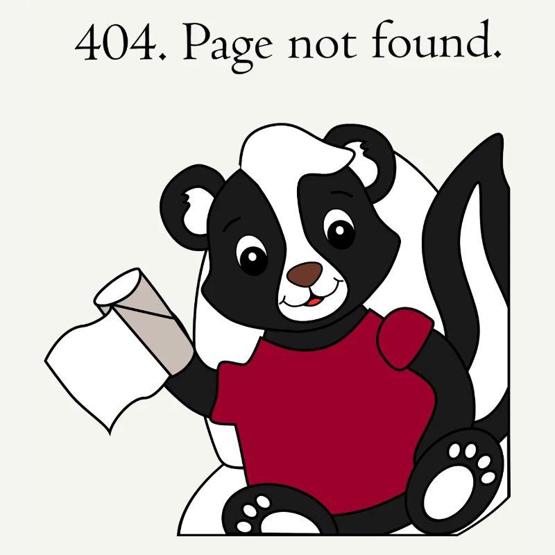 Skunk Pixie 404 Page not found