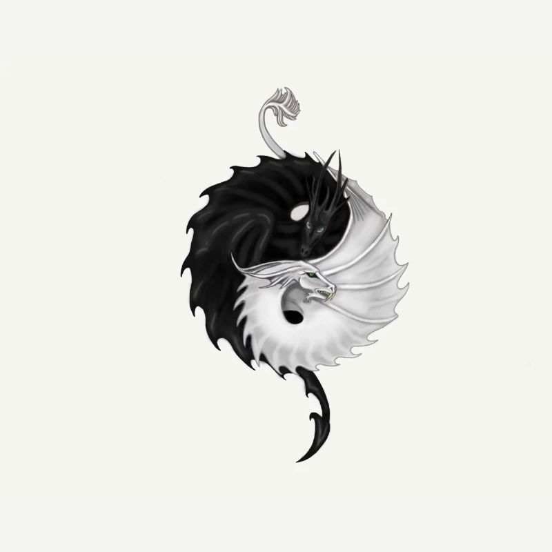 Dragons Yin Yang