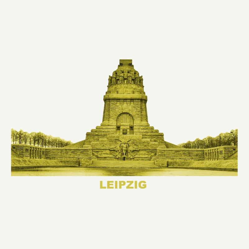 Leipzig Bataille des Nations Monument Saxe