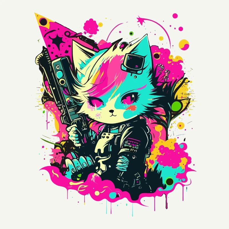 Cyper Warrior Kitty