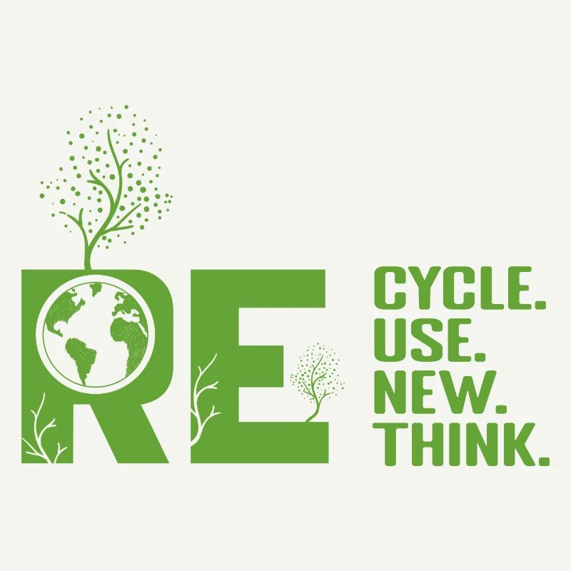 ReCycle ReUse ReNew ReThink