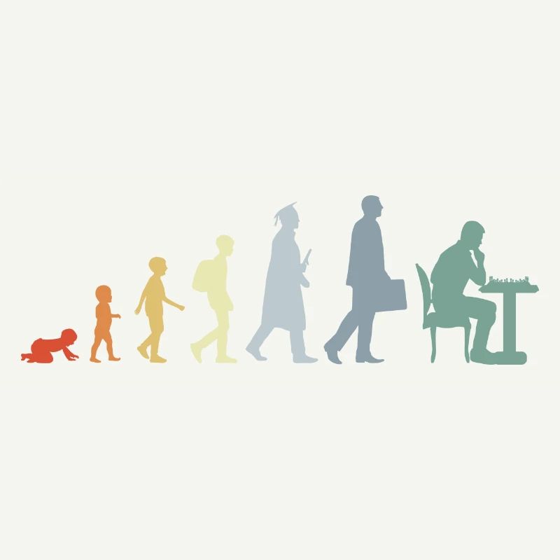 Évolution des échecs vintage