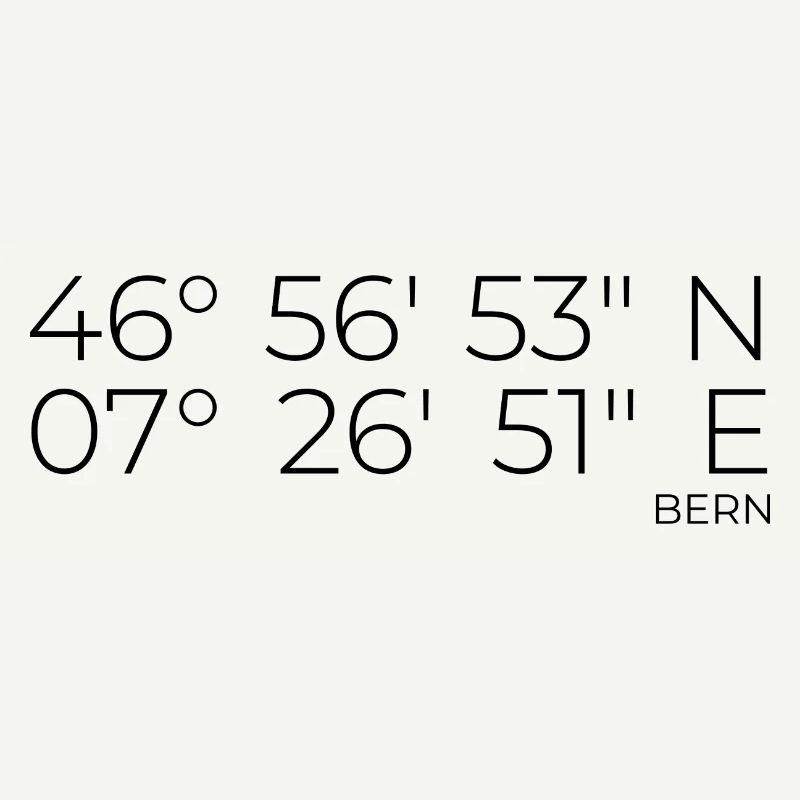 Coordinates Bern