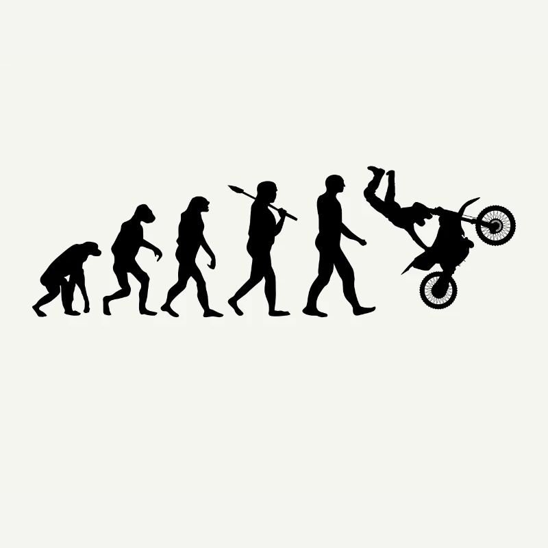 Motocross Dirtbike Evolution Geschenk