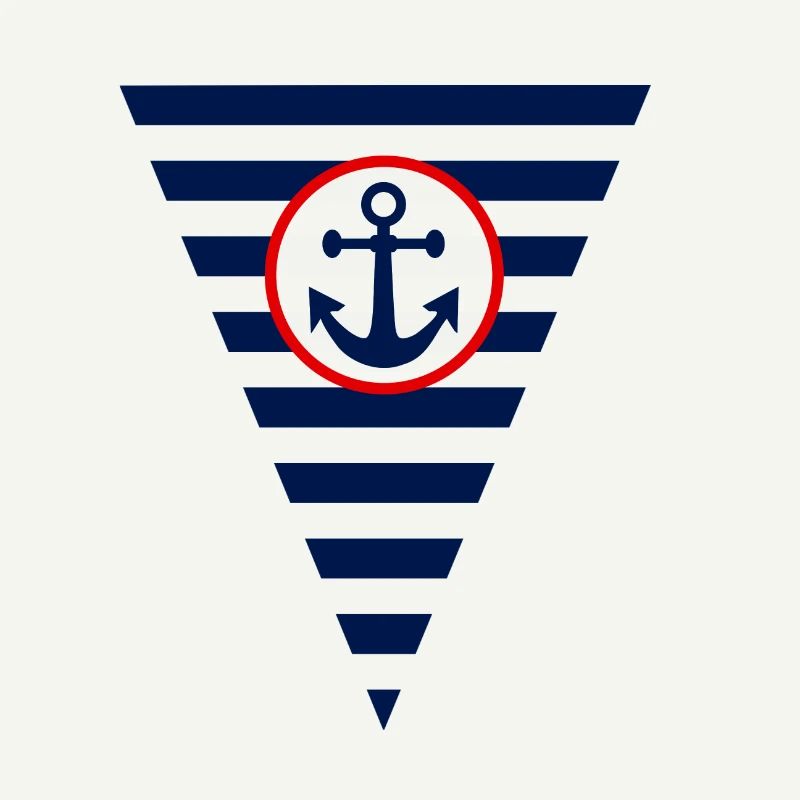 Flagge,Anker, maritim