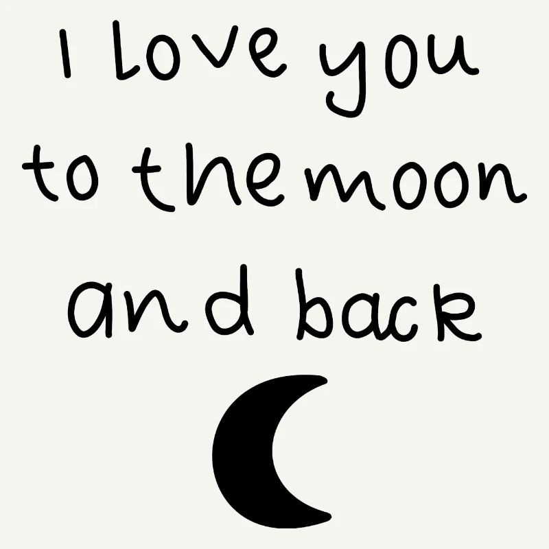 Love Moon Saying