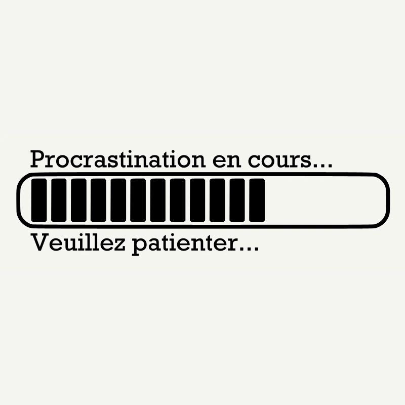 Procrastination in progress ...