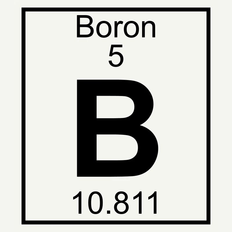 Boron (B) (element 5)