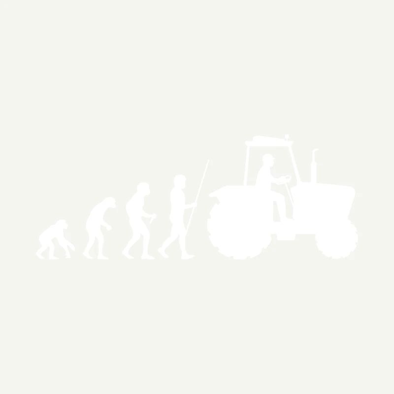Bauer Landwirt Traktor Evolution Geschenk