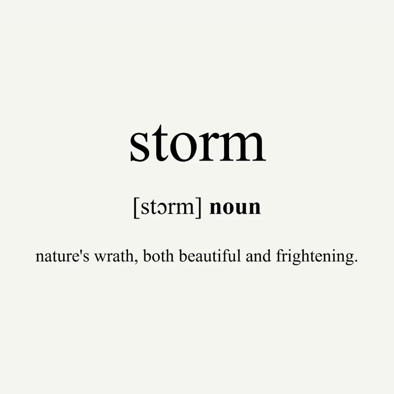 Storm (orage) Définition Dictionary