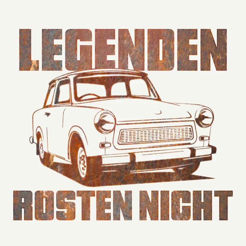 Trabi Trabbi  Pappe DDR Auto
