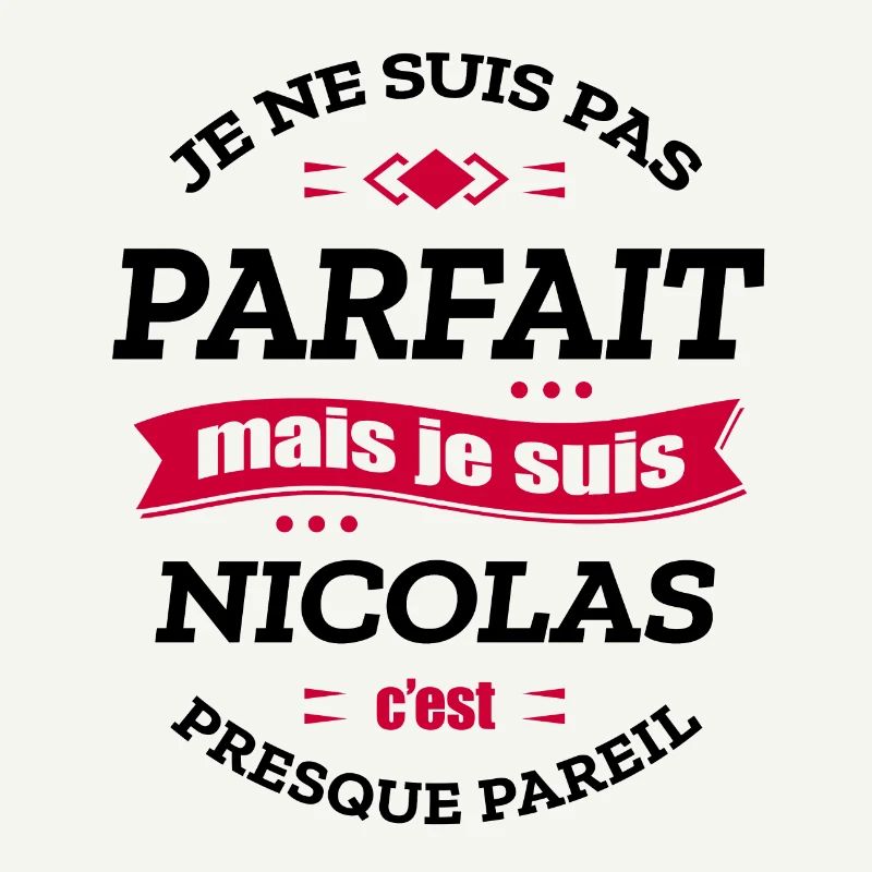 NICOLAS PARFAIT - PRENOM NICOLAS
