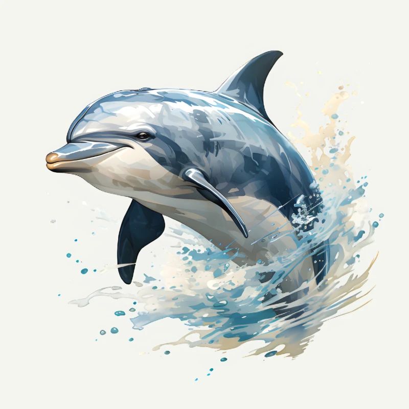Leaping Dolphin