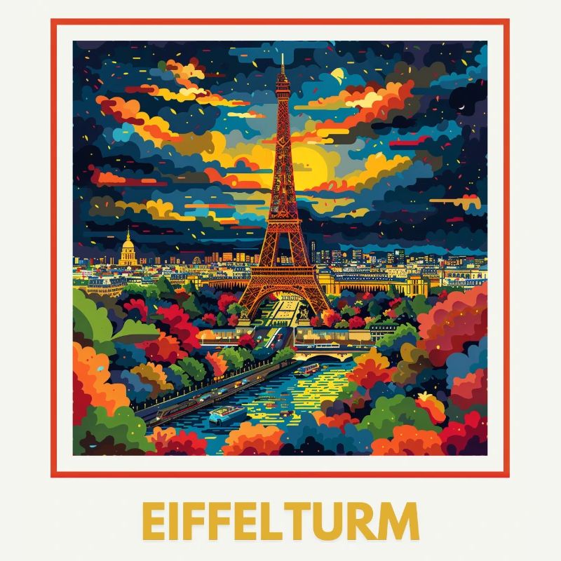 Paris Eiffelturm Frankreich