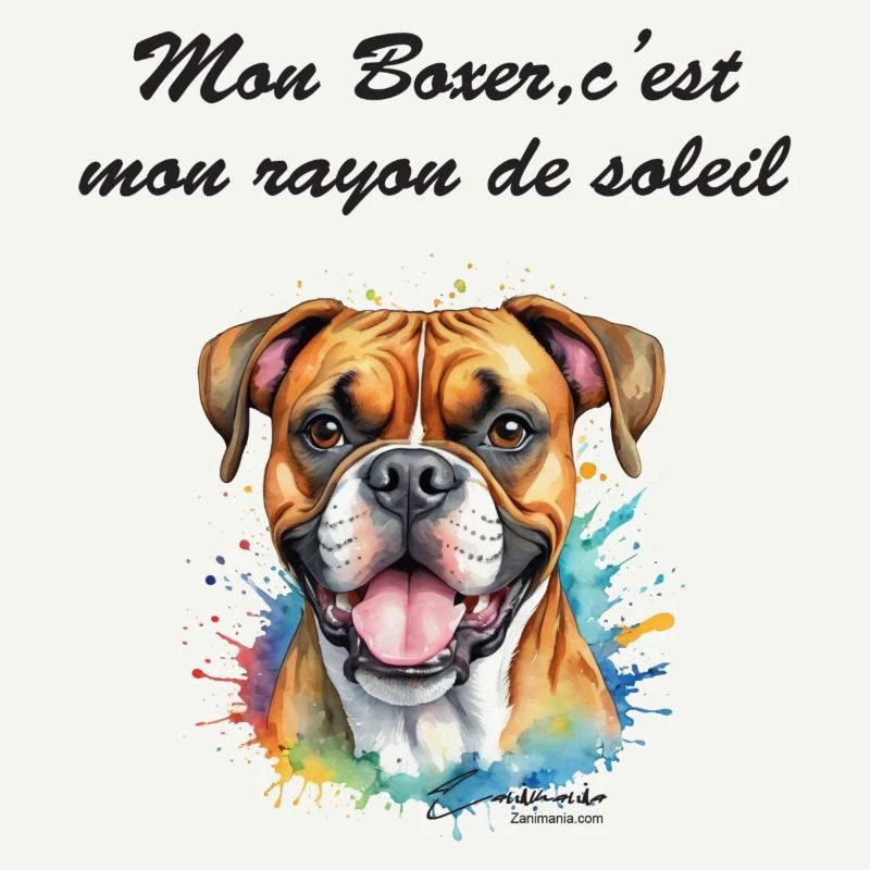 Boxer rayon de soleil