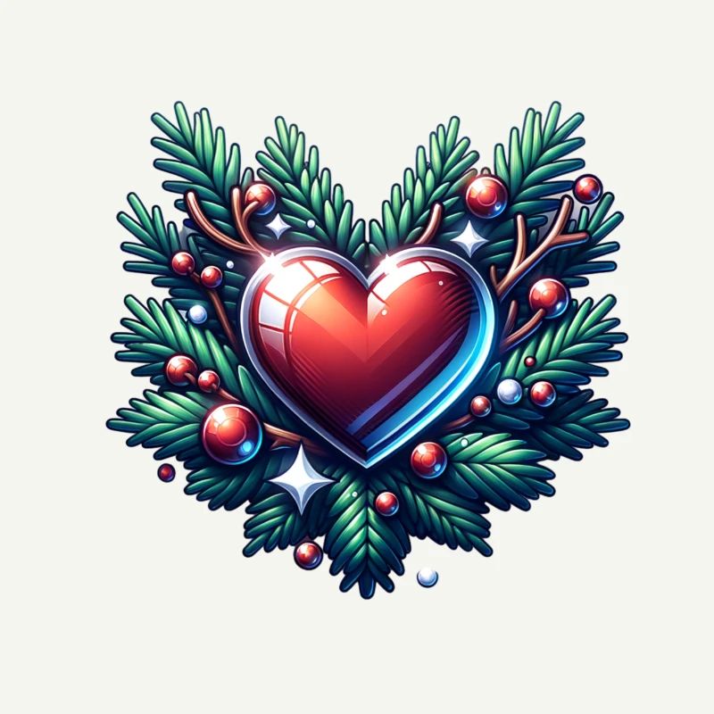 Weihnachts Herz Weihnachtskranz Advent