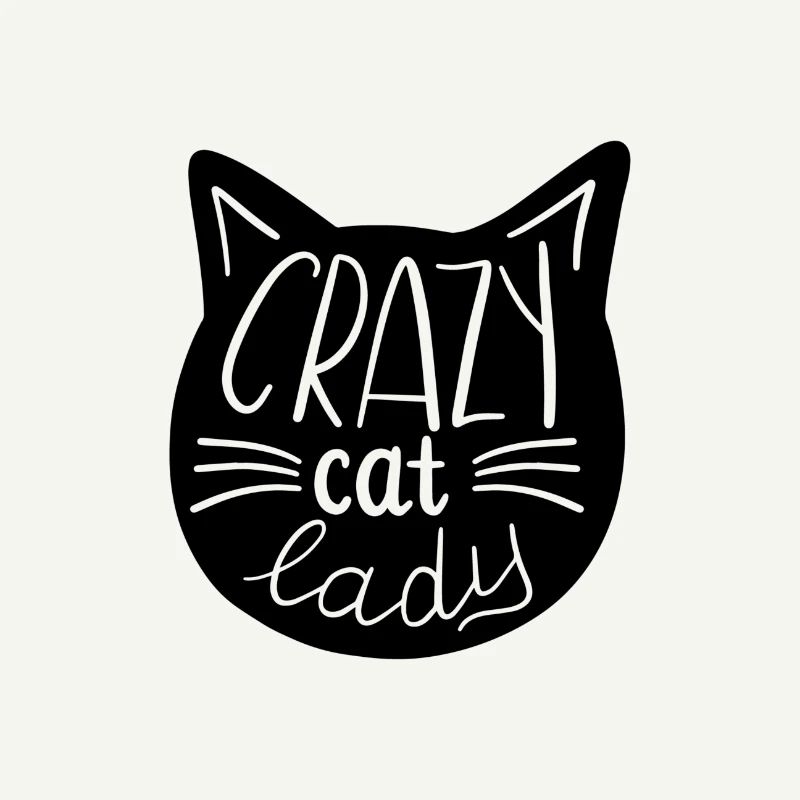 Crazy Cat Lady - Katzendame
