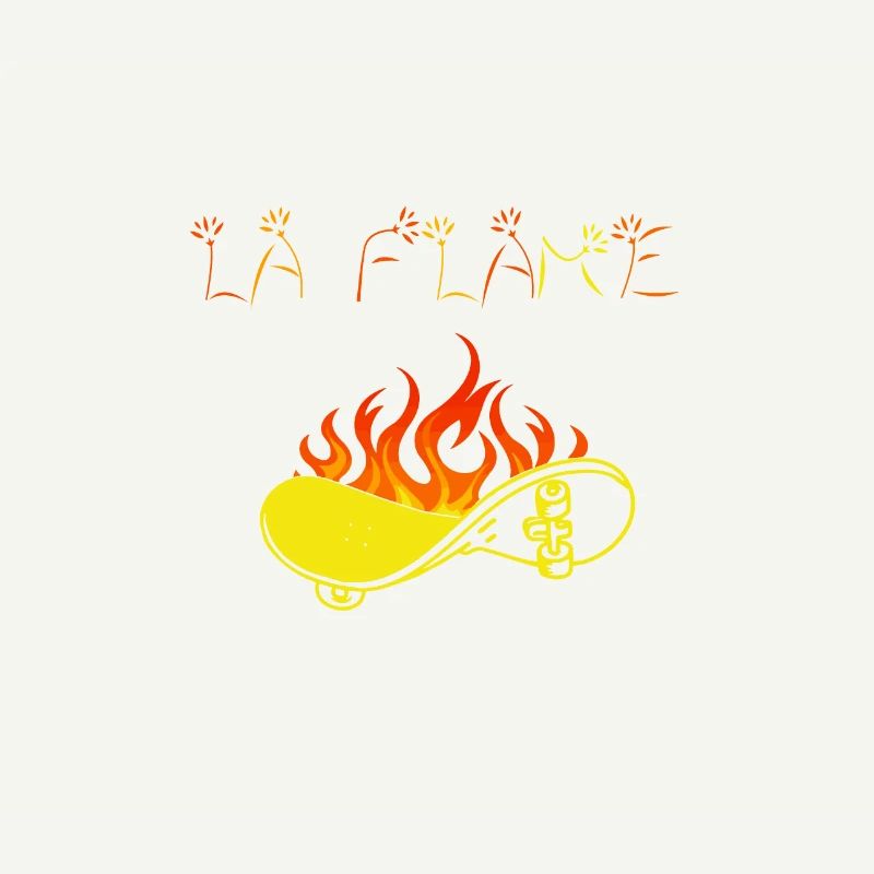 the flame
