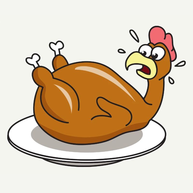 Poulet rôti cuisson
