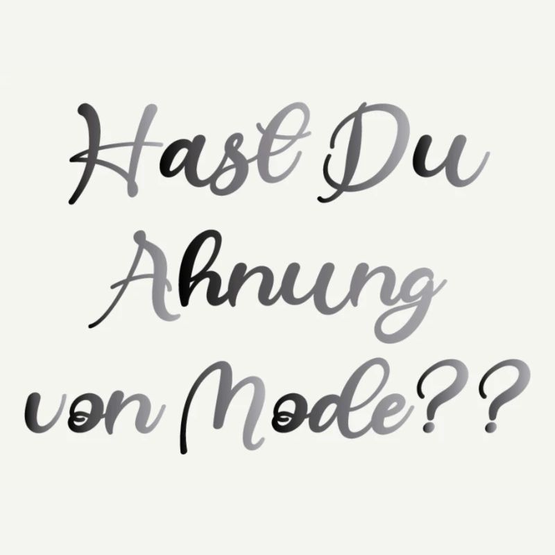 Ahnung von Mode