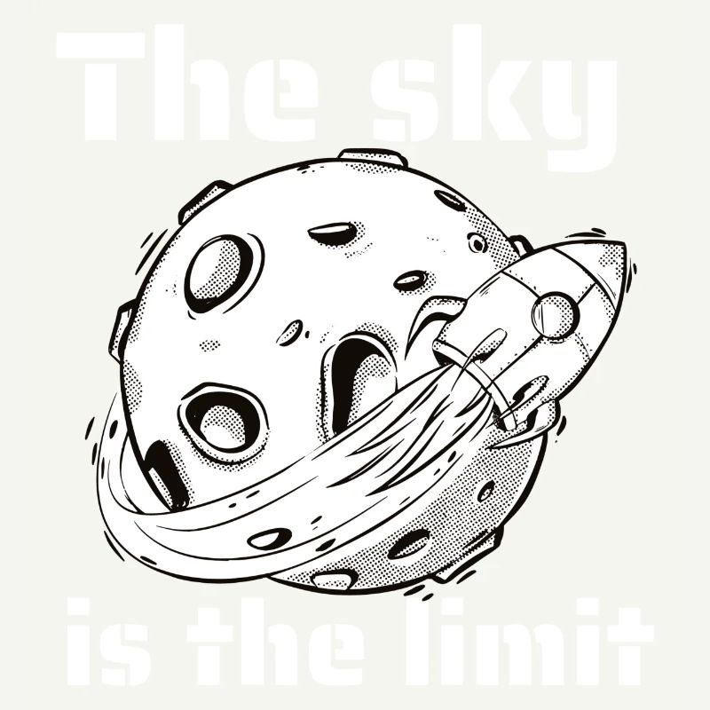 The Sky Is The Limit Retro Outer Space Designs