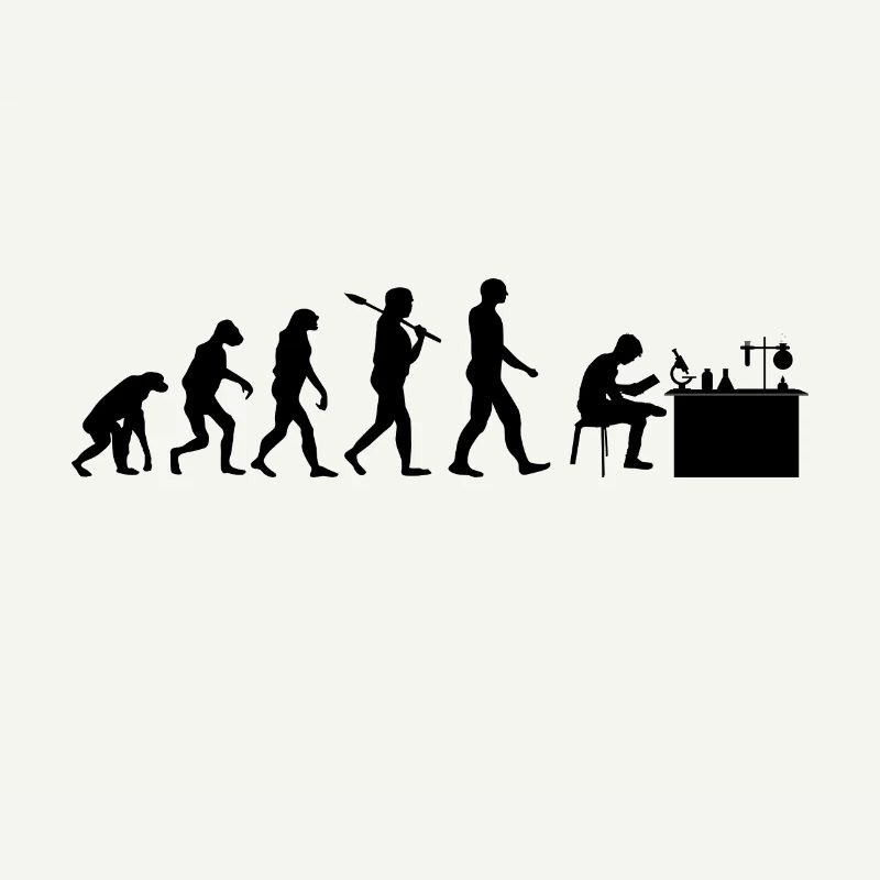 Chemist evolution chemistry gift