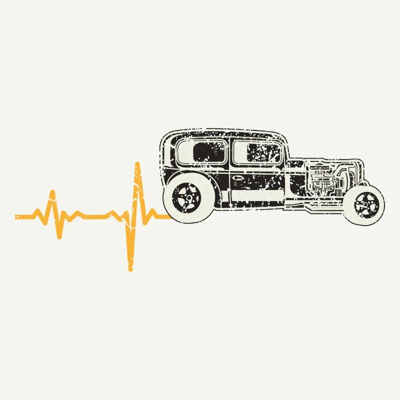 Geschenk Heartbeat Oldtimer