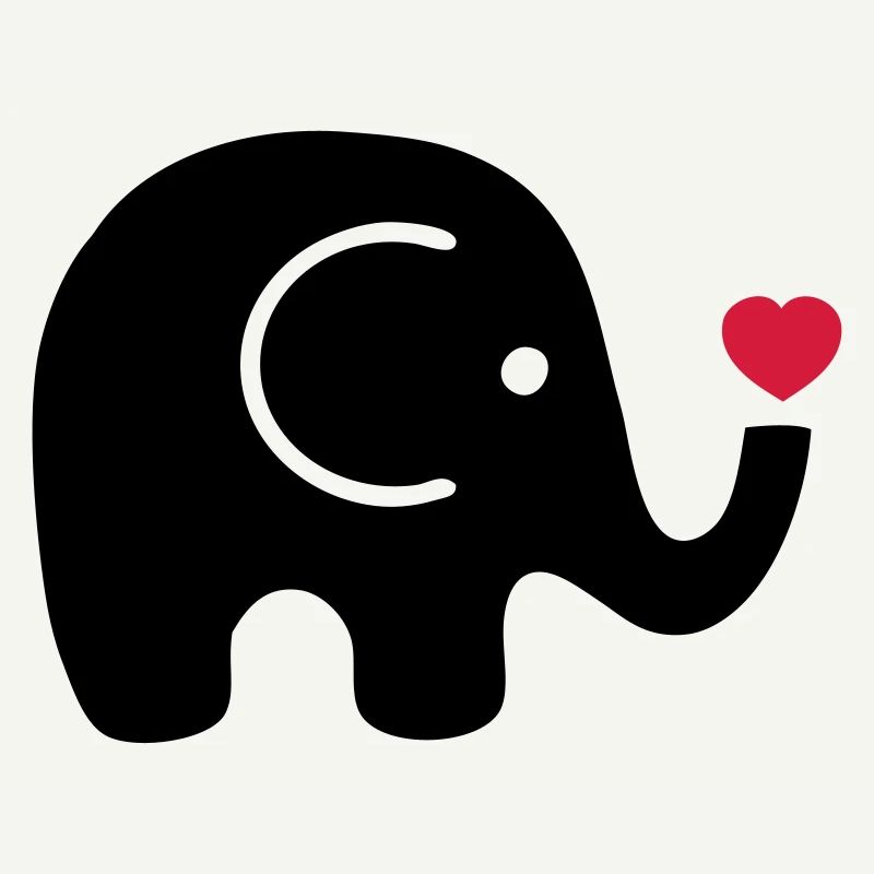 elefant herz
