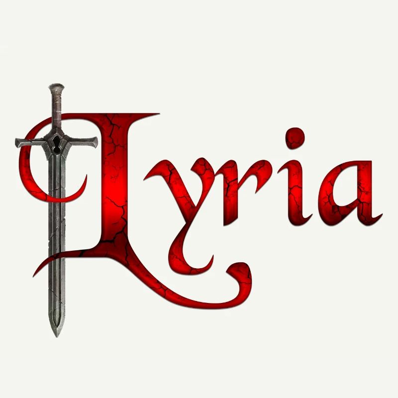 Lyria RPG Server Sword Medieval Logo