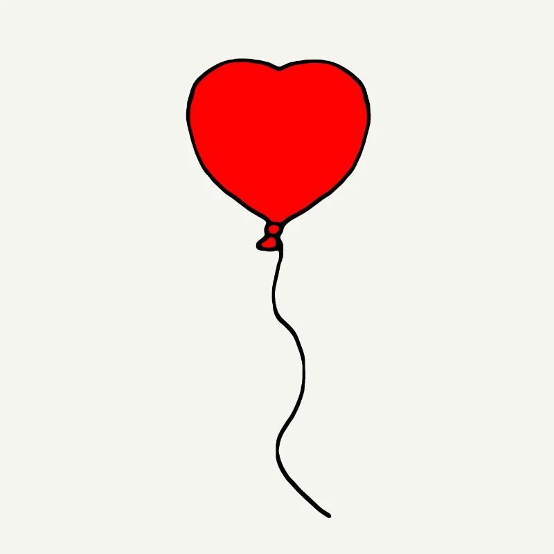Herz Luftballon