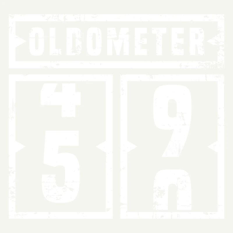 A Nice Birthday Tee "Oldometer 59" For Anyone