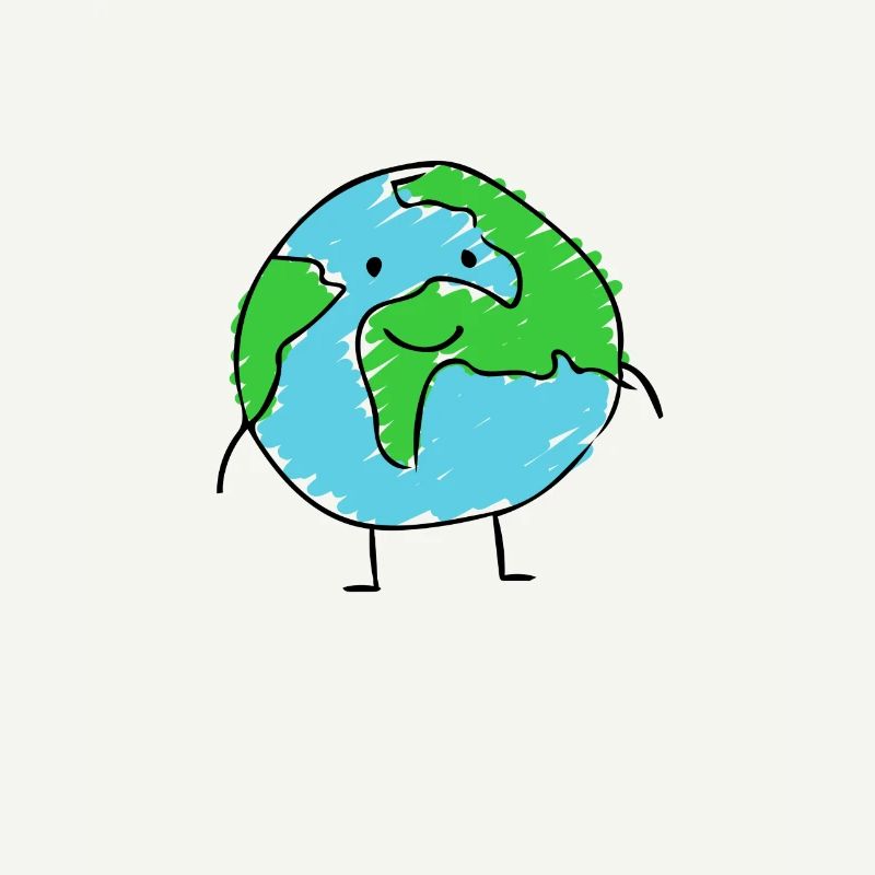 World - drawing