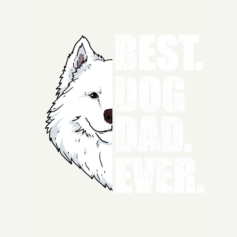 Bester Hunde Papa Samojede Hunde Geschenk