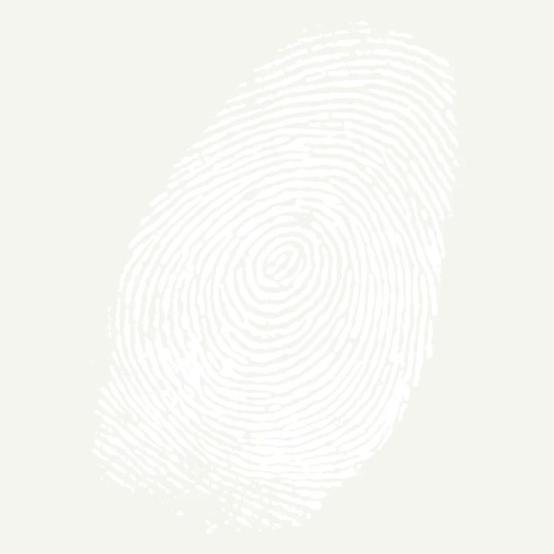 Empreinte digitale (blanc)