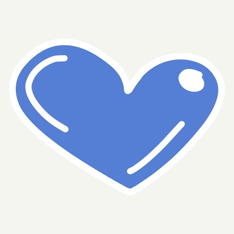 blue heart