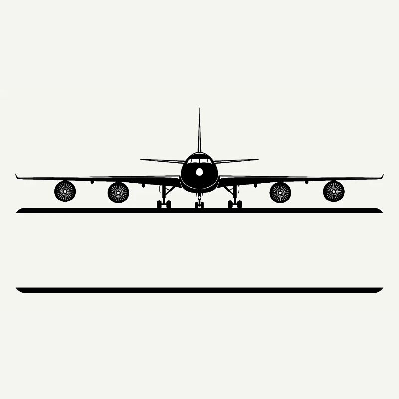 Flugzeug Namensschild