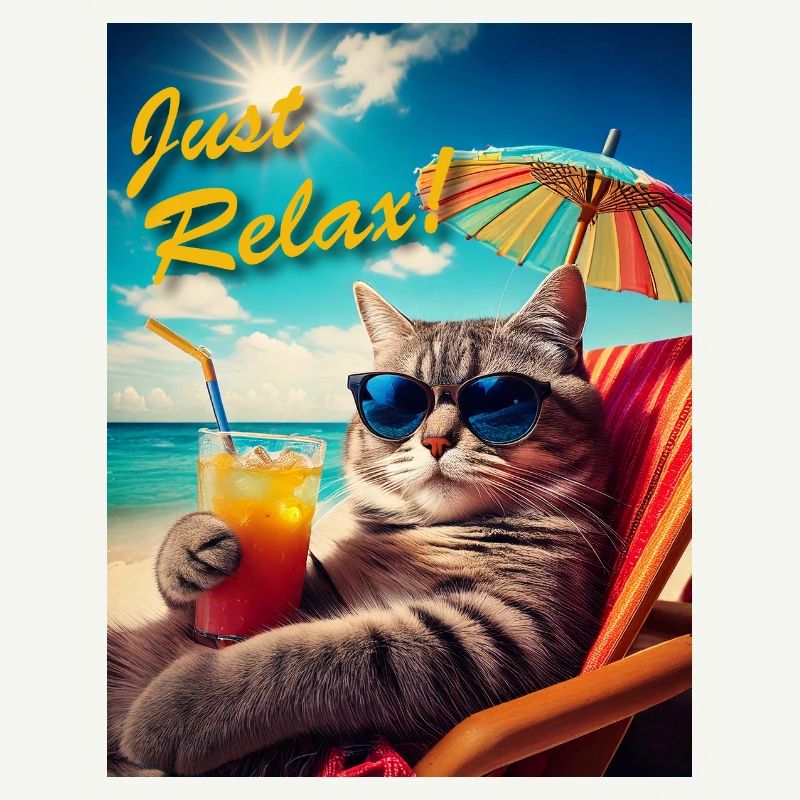 Just Relax Cat