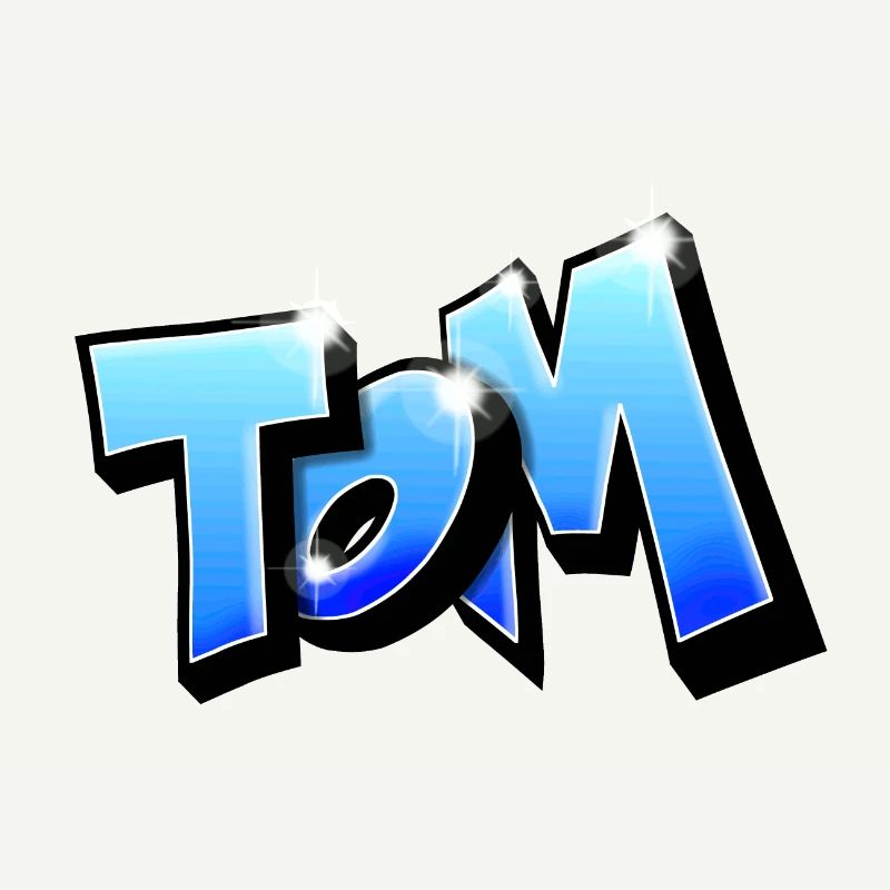 Graffiti/Tag Prénom Tom