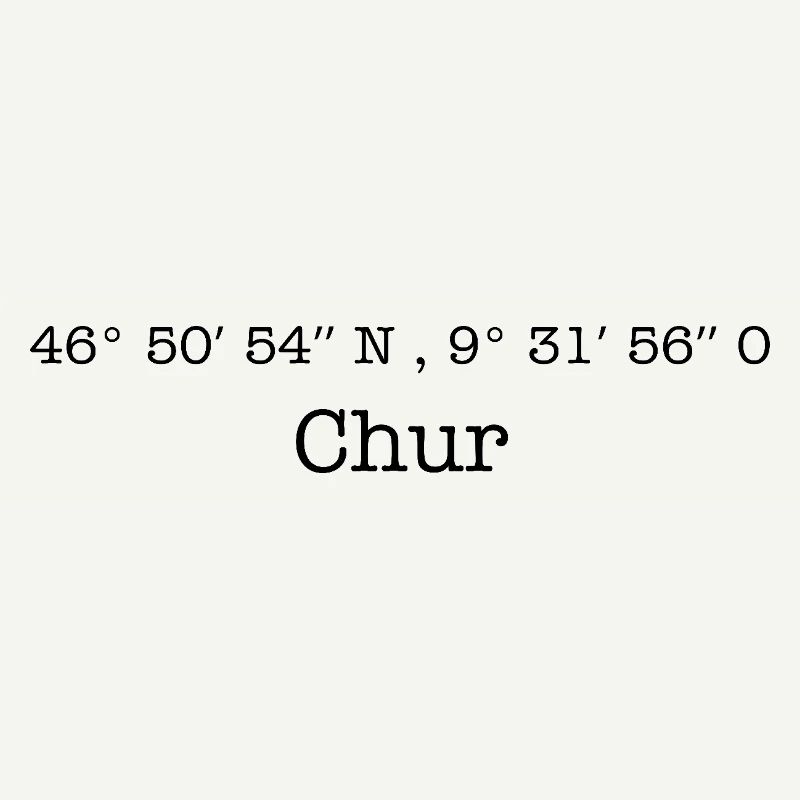 Coordinates: Chur, Graubünden, Switzerland
