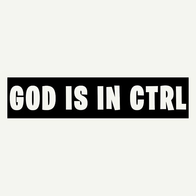 DIEU est dans CTRL